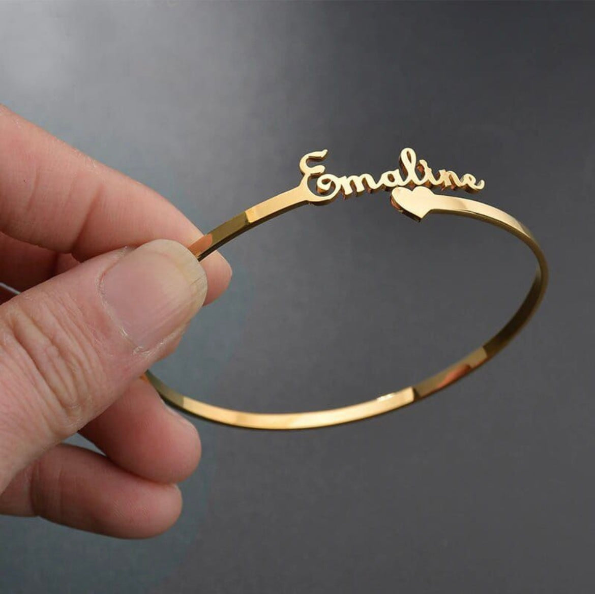 Customized Name Bracelet/Bangle