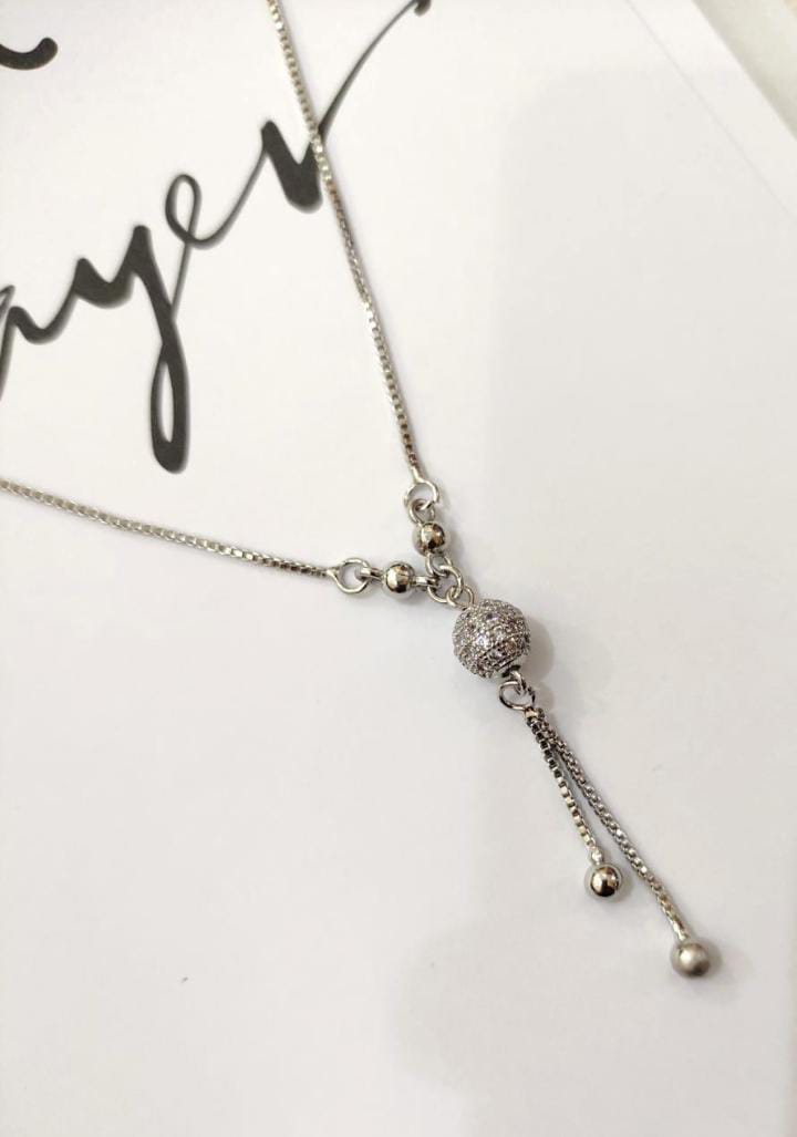 Silver Ball Pendant