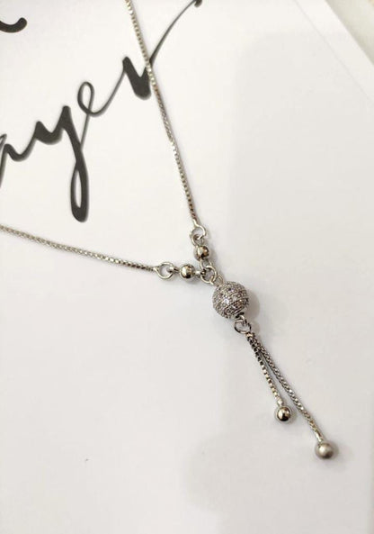 Silver Ball Pendant